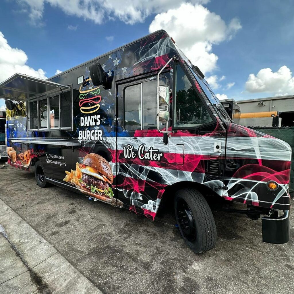 18 feet food truck