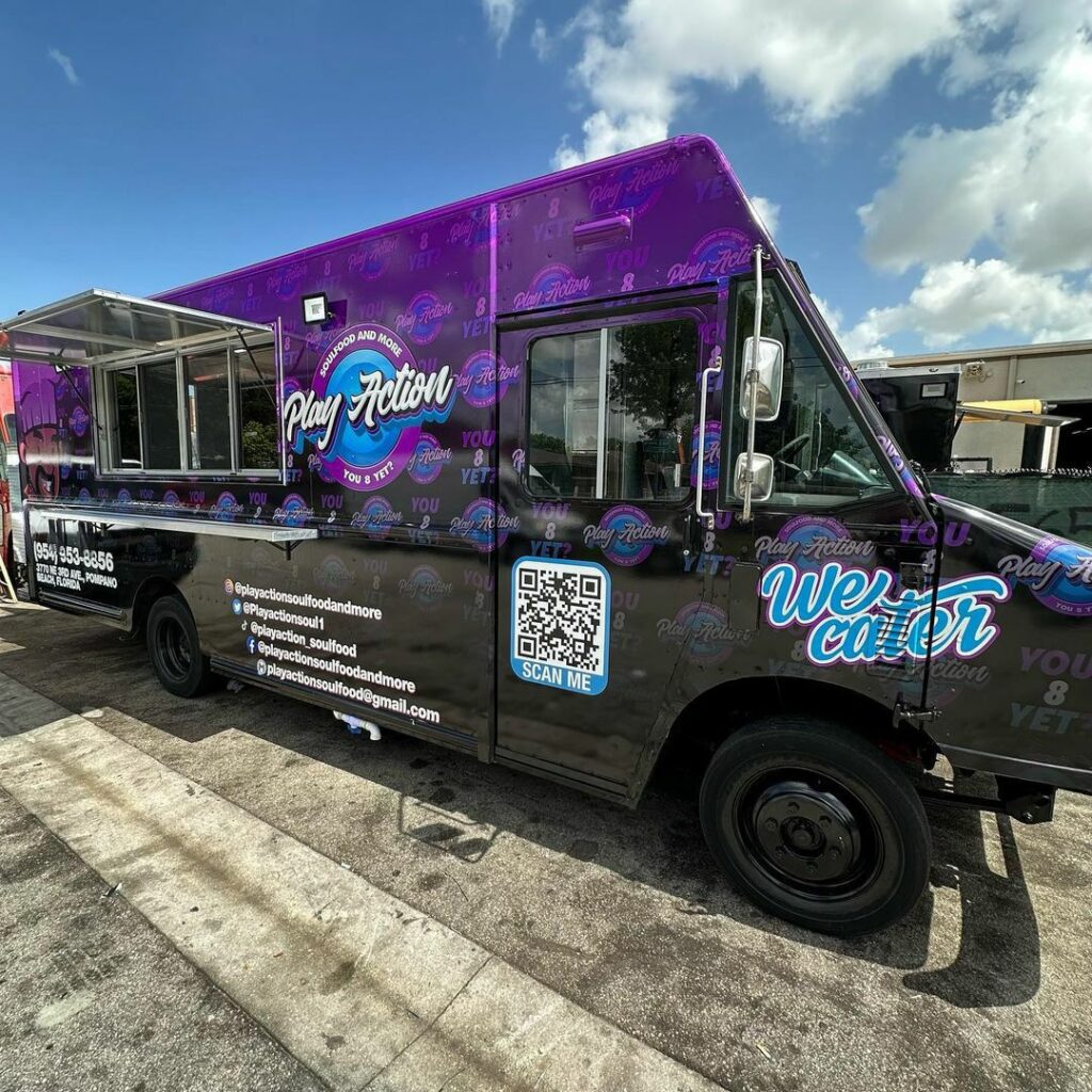 20 feet food truck
