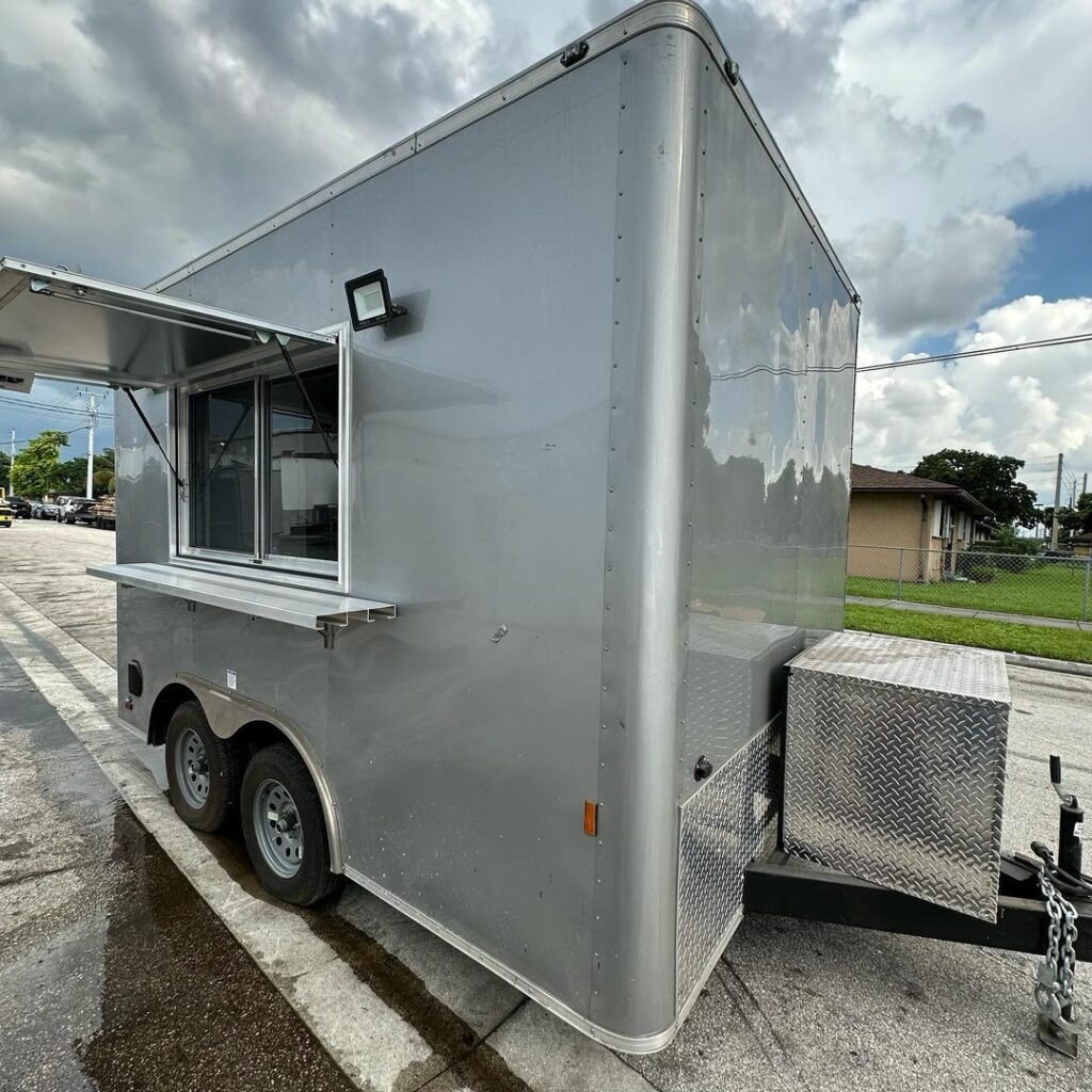 Custom 12' Food Trailer