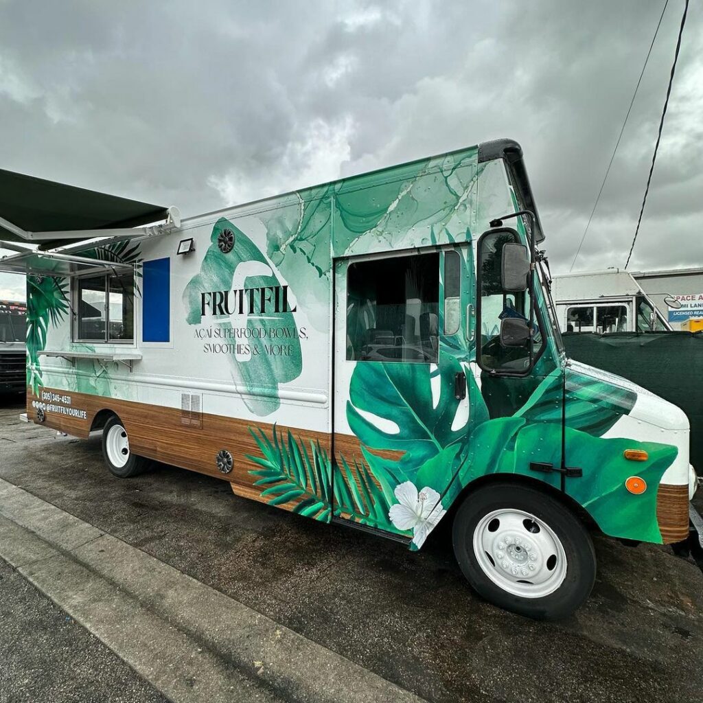 Custom built 18' food truck